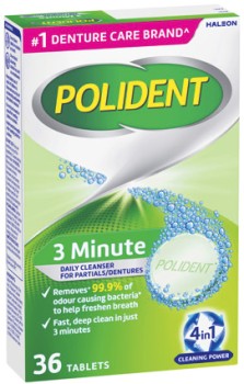 Polident+Dentures+Cleanser+36+Tablets+Selected+Varieties%2A%2A