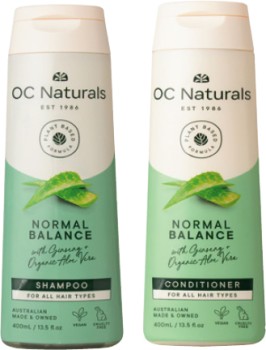 OC+Naturals+Shampoo+or+Conditioner+400mL+Selected+Varieties