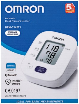 Omron+HEM-7142T1+Automatic+Blood+Pressure+Monitor