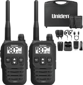 Uniden+UHF+Handheld+2-Way+Radio+Tradies+Pack