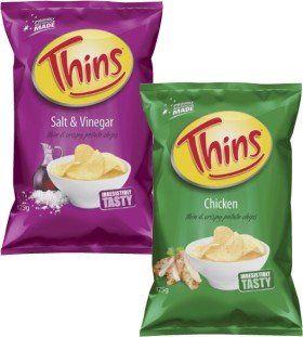 Thins+Potato+Chips+150g-175g