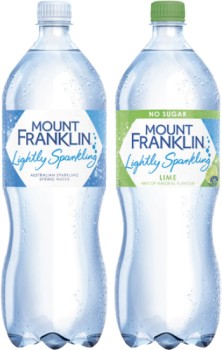 Mt+Franklin+Lightly+Sparkling+Water+1.25+Litre