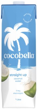 Cocobella+Straight+Up+Coconut+Water+1+Litre