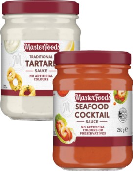 MasterFoods+Tartare+or+Seafood+Cocktail+Sauce+220g-260g