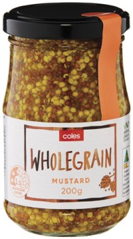 Coles+Wholegrain+Mustard+200g