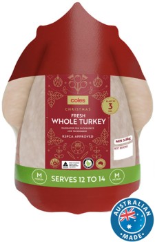 Coles+RSPCA+Approved+Whole+Turkey+Medium+3.8kg