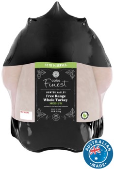 Coles+Finest+Free+Range+RSPCA+Approved+Whole+Turkey+Medium+3.8kg