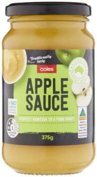 Coles+Apple+Sauce+375g