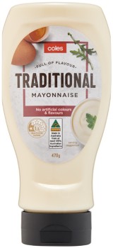 Coles+Traditional+Mayonnaise+470g