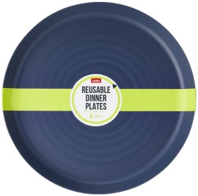 Coles+Picnic+Reusable+Dinner+Plates+4+Pack