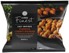 Coles+Finest+Parisian+Carrots+in+Parsley+Butter+500g