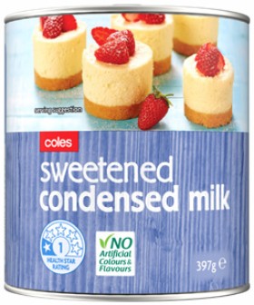 Coles+Sweetened+Condensed+Milk+397g