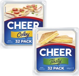 Cheer+Cheese+Slices+500g