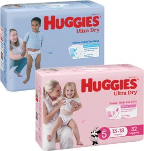 Huggies+Ultra+Dry+Bulk+Nappies+30+Pack-54+Pack