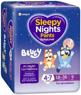 BabyLove+Sleepy+Night+Pants+8+Pack+or+9+Pack