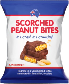 Scorched+Peanut+Bites+Share+Pack+140g