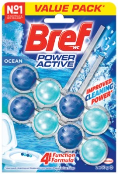 Bref+Rim+Block+Toilet+Cleaner+2+Pack+Selected+Varieties