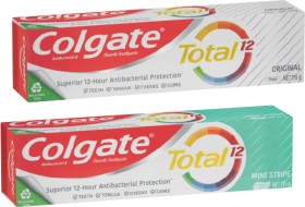 Colgate+Total+Base+Toothpaste+115g+or+Slim+Soft+Advanced+With+Charcoal+Bristles+Toothbrush+1+Pack+Selected+Varieties