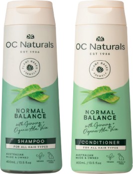 OC+Naturals+Shampoo+or+Conditioner+400mL+Selected+Varieties