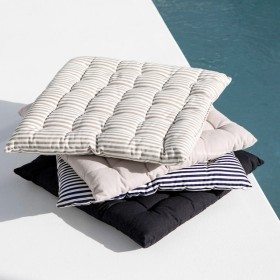 Sundays+Zona+Stripe+Chair+Pad+by+Pillow+Talk