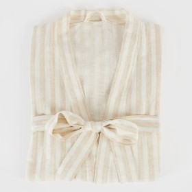 Dani+Stripe+Linen+Cotton+Kimono+by+M.U.S.E.