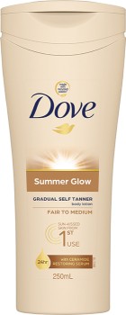 Dove+Body+Lotion+Summer+Glow+400mL+-+Fair+to+Medium