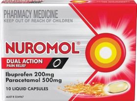 Nuromol+Dual+Action+10+Liquid+Capsules%5E