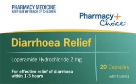 Pharmacy+Choice+Diarrhoea+Relief+20+Capsules%2A