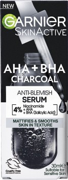 Garnier+Skin+Active+AHA+%2B+BHA+Charcoal+Serum+30mL