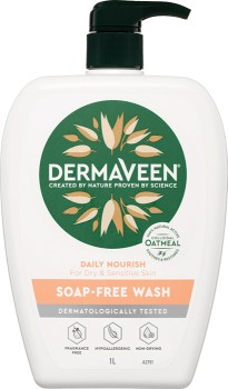 Dermaveen+Daily+Nourish+Soap+Free+Wash+1L