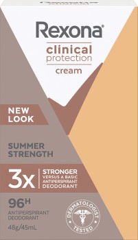 Rexona+Clinical+Antiperspirant+Deodorant+45mL+-+Summer+Strength