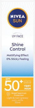 Nivea+Sun+UV+Face+Shine+Control+SPF50%2B+50mL%26Omega%3B