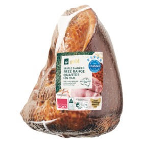 Woolworths+Gold+Triple+Smoked+Free+Range+Quarter+Leg+Ham