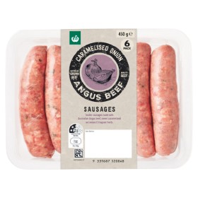 Woolworths+Premium+Butcher+Style+Sausage+Varieties+450-500g