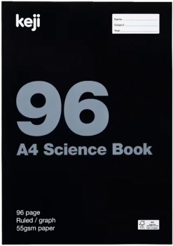 Keji+A4+96+Page+Science+Book