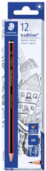 Staedtler+Tradition+Graphite+Pencils+12+Pack