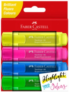 Faber-Castell+Textliner+Highlighter+4+Pack