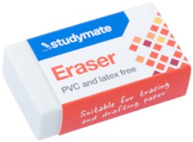 Studymate+PVC+Free+Eraser+-+Small