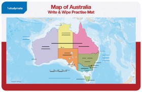 Studymate+Write+%26amp%3B+Wipe+Practise+Mat+-+Australian+Map