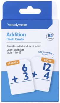 Studymate-52-Pack-Flashcard-Addition on sale