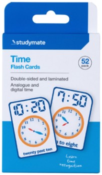 Studymate+52+Pack+Flashcard+-+Time