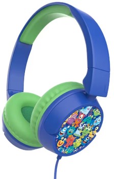 Studymate-Wired-Headphones-Monsters-Black on sale