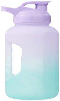 Studymate+Ombre+Chug+Drink+Bottle+2.4L+-+Lilac+Green