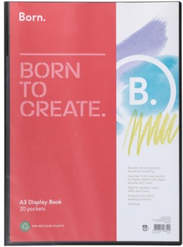 Born-A3-Display-Book on sale