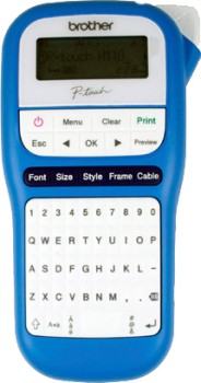 Brother+P-touch+Portable+Label+Maker+-+Blue