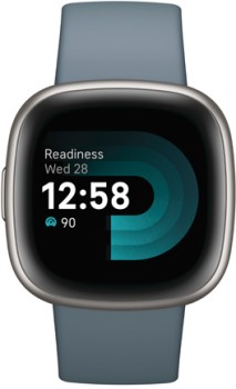 Fitbit+Versa+4+Smart+Watch+-+Blue%2FPlatinum