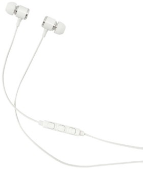 Qudo-Wired-Earphones-White on sale