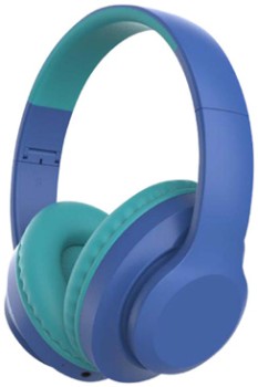 Otto+Wireless+Kids+Headphones+-+Blue