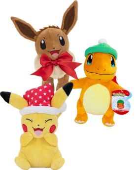 Pokmon-Plush-Seasonal-Christmas-8-Assorted on sale