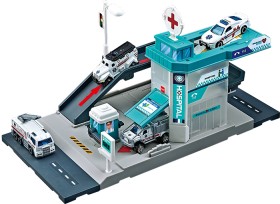 Skyway-Diecast-Hospital-Station-Playset on sale